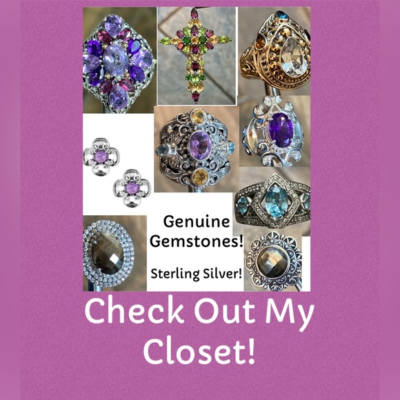 GEMSTONES in SILVER - Picture 1 of 1